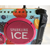 BUMPBOXX FLARE8 CUSTOM SPARKLING ICE PRINT PORTABLE BOOMBOX BLUETOOTH