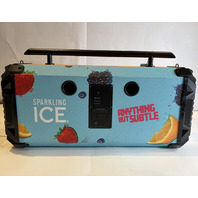 BUMPBOXX FLARE8 CUSTOM SPARKLING ICE PRINT PORTABLE BOOMBOX BLUETOOTH