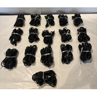 LOT OF 78 AC POWER CORD 3 PRONG US PLUG UNIVERSAL DESKTOP PC MONTIOR CABLE