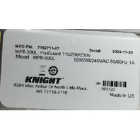 KNIGHT MPII-300L 7162711-07 LIQUID SANITIZER AND RINSE CONTROL SYSTEM