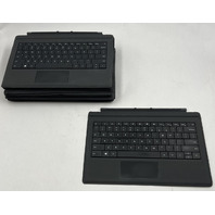 LOT OF 13 GENUINE MICROSOFT SURFACE PRO 3/4 QWERTY KEYBOARD/COVERS 1709