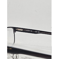 LACOSTE L2217N 001 BLACK MATTE 54-17-145 MEN'S EYEGLASSES