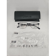 LACOSTE L2217N 001 BLACK MATTE 54-17-145 MEN'S EYEGLASSES