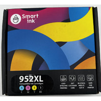 SMART INK FOR 952XL 4 PACK COMPATIBLE INK CARTRIDGES WITH MULTIPLE COLORS