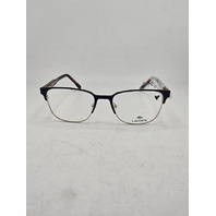 LACOSTE L2304N 001 BLACK 53-18-145 MEN'S EYEGLASSES