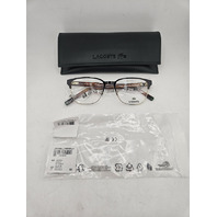 LACOSTE L2304N 001 BLACK 53-18-145 MEN'S EYEGLASSES