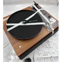 STACK STONE X JAMO SAVAGE THE ONE NATURAL WOOD VINYL RECORD PLAYER BLUETOOTH NEW