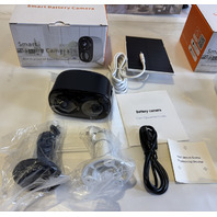 BEENOCAM 4K SOLAR SECURITY CAMERAS WIRELESS OUTDOOR 1* QW8 + 2* BW4-SP CAMERAS