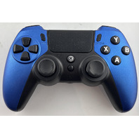 GHOST GEAR GG80073 PRO GAMER CONTROLLER PROGRAMMABLE FOR PS4 AND PC BLUE