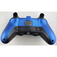 GHOST GEAR GG80073 PRO GAMER CONTROLLER PROGRAMMABLE FOR PS4 AND PC BLUE