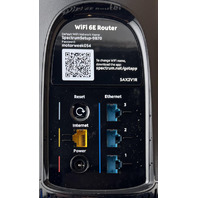 SPECTRUM WIFI 6E ROUTER SAX2V1R BLACK WIFI ROUTER WITH ETHERNET CONNECTION