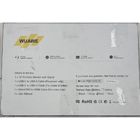 WUAWE 16" W160CH013-A PORTABLE MONITOR RED