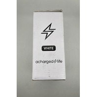 LOT OF 6 ACHARGEDLIFE PLTNM SERIES CHARGING CABLE USB-C TO FOR APPLE 6FT WHITE