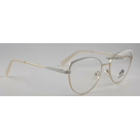 FUNKY MUNKEE EYEWEAR BOM1121 C3 WHITE/GOLD FRAMES 54-17-135 WOMENS EYEGLASSES