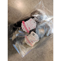 LOT OF 2 - WONDER BEAUTY 16" BLACK STRAIGHT HUMAN VIRGIN HAIR EXTENSION WEFT