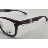 RAY BAN 5228 GLASSES PURPLE FRAMES 50-18-140 WOMENS EYEGLASSES