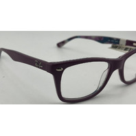 RAY BAN 5228 GLASSES PURPLE FRAMES 50-18-140 WOMENS EYEGLASSES