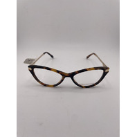BCBGMAXAZRIA QUINCY TORTOISE FRAMES 50-18-130 WOMENS EYEGLASSES