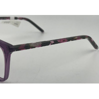CHIC EYEWEAR ADIE GLASSES PLUM/MARBLE WOMENS FRAMES ONLY 56-16-145