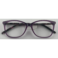 CHIC EYEWEAR ADIE GLASSES PLUM/MARBLE WOMENS FRAMES ONLY 56-16-145