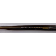 WIDE GUYZ BABY FACE GLASSES BROWN FADE FRAMES 57-16-150 UNISEX EYEGLASSES