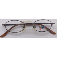 KIDCO ZIMCO LAGOON GLASSES BROWN FRAMES 41-19-125 KIDS EYEGLASSES