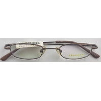 FLEXURE CAPRI FX-21 GLASSES COFFEE FRAMES 41-18-125 UNISEX EYEGLASSES