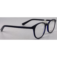 MENIZZIKIDS MA4011 GLASSES 01 BROWN BLUE FRAMES 43-16-130 KIDS EYEGLASSES