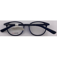 MENIZZIKIDS MA4011 GLASSES 01 BROWN BLUE FRAMES 43-16-130 KIDS EYEGLASSES
