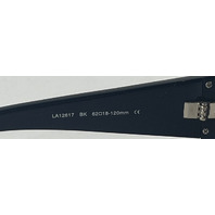 LACOSTE LA12617 GLASSES BLACK FRAMES 62-18-120 UNISEX SUNGLASSES