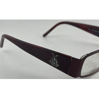 RAMPAGE R114 GLASSES RED FRAMES 53-15-135 WOMENS EYEGLASSES