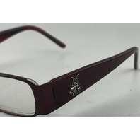 RAMPAGE R114 GLASSES RED FRAMES 53-15-135 WOMENS EYEGLASSES