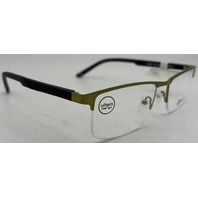 ULTEM AIR A8002 53-18-140 ANT GOLD MENS EYEGLASSES FRAMES