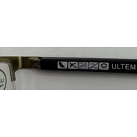 ULTEM AIR A8002 53-18-140 ANT GOLD MENS EYEGLASSES FRAMES