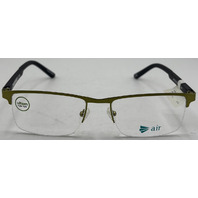 ULTEM AIR A8002 53-18-140 ANT GOLD MENS EYEGLASSES FRAMES