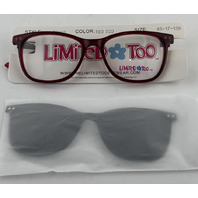 LIMITED TOO LT9036 GLASSES RED FRAMES 48-17-135 UNISEX EYEGLASSES