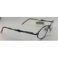 JESSICA MCCLINTOCK JMC400 GLASSES BLUE FRAMES 43-16-120 UNISEX EYEGLASSES
