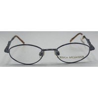 JESSICA MCCLINTOCK JMC400 GLASSES BLUE FRAMES 43-16-120 UNISEX EYEGLASSES