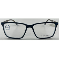 CHLOGAN EYEWEAR CH9021 GLASSES BLUE FRAMES 54-15-140 UNISEX EYEGLASSES