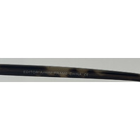 SCHUBACH ORIGINALS ARNOLD GLASSES BLACK/TORT FRAMES 47-18-140 UNISEX EYEGLASSES
