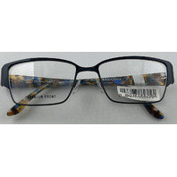 BCBGMAXAZRIA ROMINA GLASSES NAVY FRAMES 53-16-135 WOMENS EYEGLASSES
