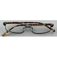 RED RAVEN VANDERBILT GLASSES BLACK MATTE FRAMES 53-17-140 UNISEX EYEGLASSES