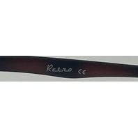 RETRO R176 GLASSES BROWN FRAMES 53-17-135 MENS EYEGLASSES