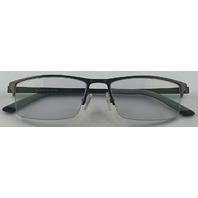 CAPRI DC309 GLASSES GUNMETAL FRAMES 54-18-145 UNISEX EYGLASSES