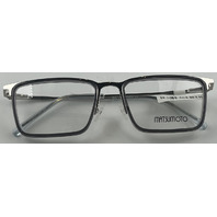 MATSUMOTO MAT51 GLASSES GRAY/SILVER FRAMES 54-19-145 UNISEX EYEGLASSES