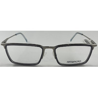 MATSUMOTO MAT51 GLASSES GRAY/SILVER FRAMES 54-19-145 UNISEX EYEGLASSES