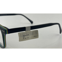CHLOGAN EYEWEAR CH9110 GLASSES BLACK FRAMES 46-20-145 UNISEX EYEGLASSES