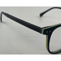 CHLOGAN EYEWEAR CH9110 GLASSES BLACK FRAMES 46-20-145 UNISEX EYEGLASSES