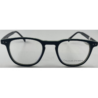 CHLOGAN EYEWEAR CH9110 GLASSES BLACK FRAMES 46-20-145 UNISEX EYEGLASSES