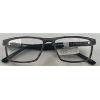 CHLOGAN EYEWEAR CH9008 GLASSES STONE/RED FRAMES 54-16-140 UNISEX EYEGLASSES